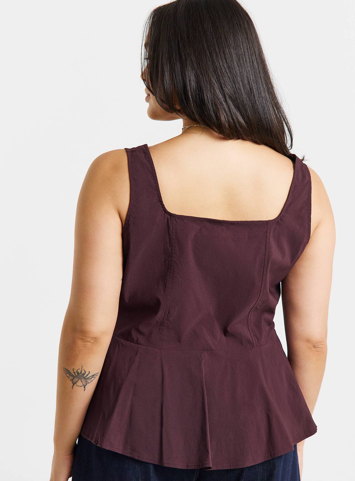 SIMPLY BE Corset Detail Top 18 - Image 2